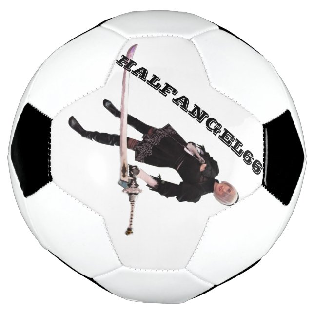 Halfangel66 Football Soccer Ball (Rotated)