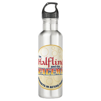 Halfling and Spaceman Logo Water Bottle