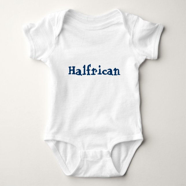 Halfrican Baby Bodysuit (Front)