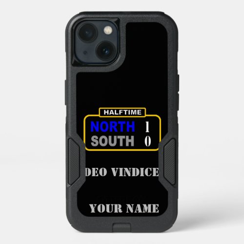 HALFTIME NORTH 1 SOUTH 0 iPhone 13 CASE