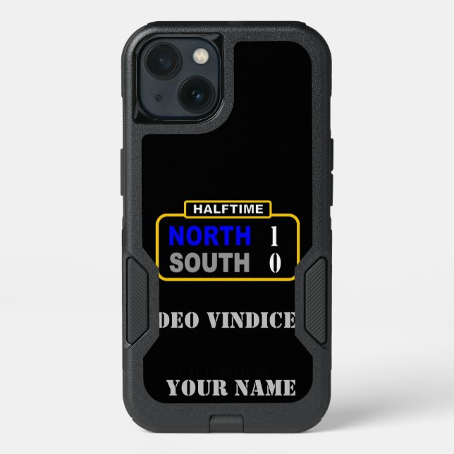 HALFTIME: NORTH 1 SOUTH 0 OTTERBOX iPhone CASE (Back)