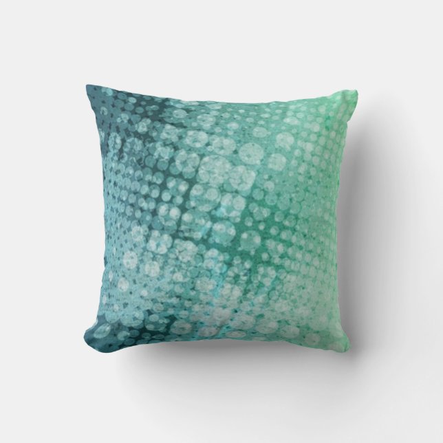 Halfton Pop Mint Green Pillow (Front)