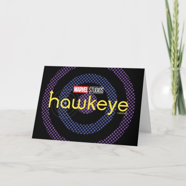 Halftone Bullseye Logo Card (Front)