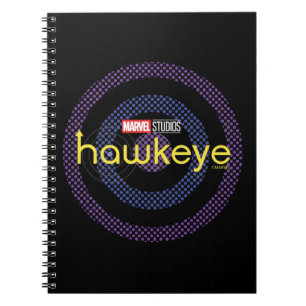 Halftone Bullseye Logo Notebook
