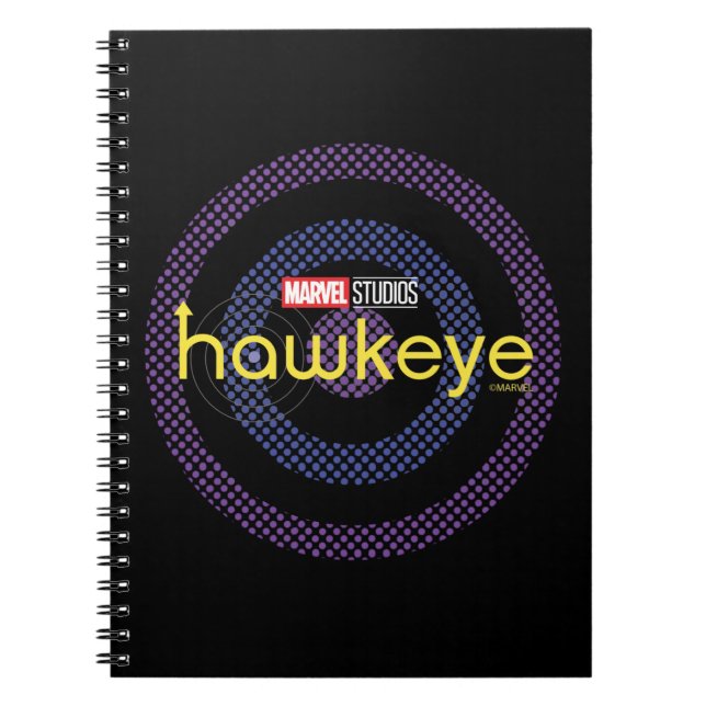 Halftone Bullseye Logo Notebook (Front)