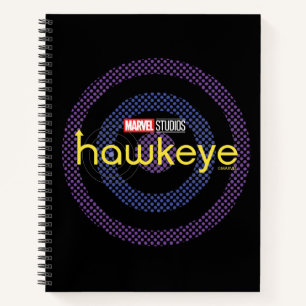 Halftone Bullseye Logo Notebook