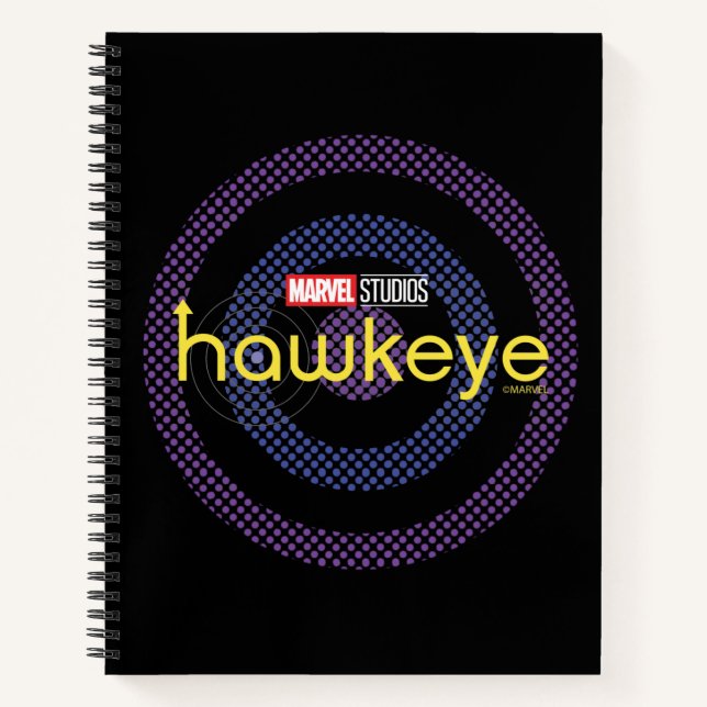 Halftone Bullseye Logo Notebook (Front)