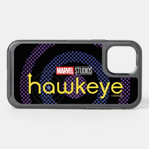 Halftone Bullseye Logo OtterBox Symmetry iPhone 12 Case