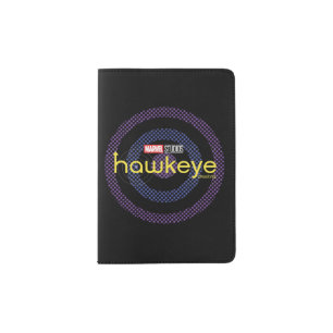 Halftone Bullseye Logo Passport Holder