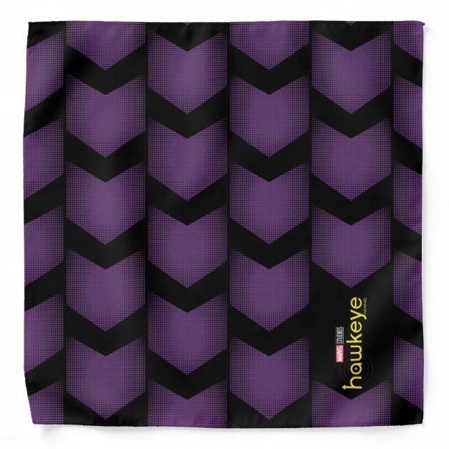 Halftone Hawkeye Symbol Bandana (Front)