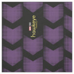 Halftone Hawkeye Symbol Fabric