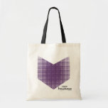 Halftone Hawkeye Symbol Tote Bag