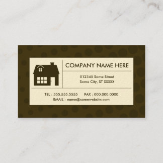 halftone home business card