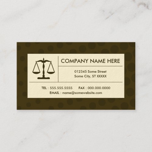 halftone justice scale business card templates