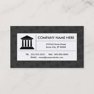 halftone law business card