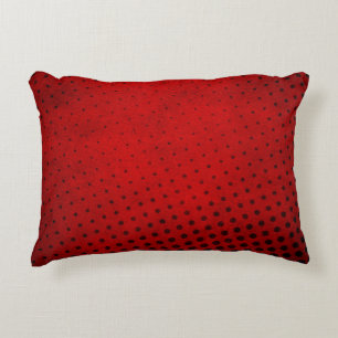 Halftone pattern background accent pillow