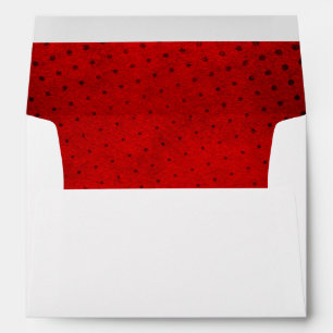 Halftone pattern background envelope
