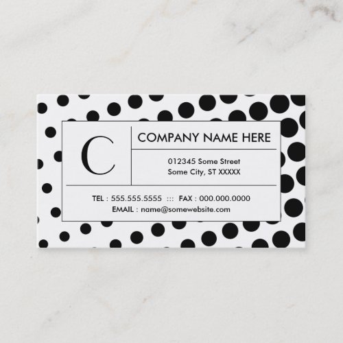 halftone pattern business card templates