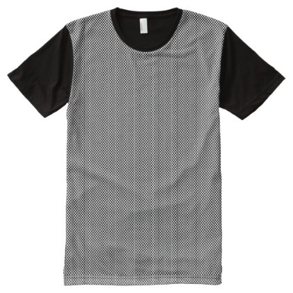 Halftone screen - Black All-Over-Print Shirt