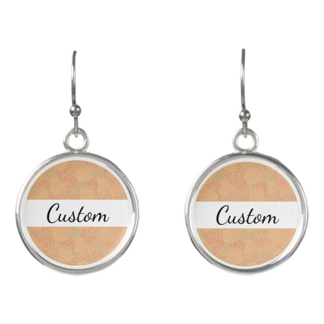 Halftone | Zen Earrings (Front)