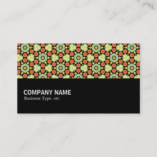 Halfway 0143 - Geometric Pattern 021 Business Card (Front)