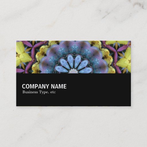 Customizable Halfway 039 - Natural Kaleidoscope Business Cards