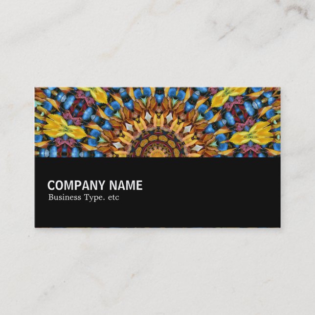 Halfway 041 - Natural Kaleidoscope 03 Business Card (Front)