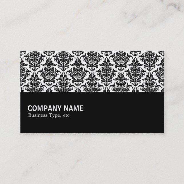 Halfway 052 - Damask Pattern Business Card (Front)