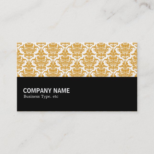 Halfway 072 - Golden Damask Business Card (Front)