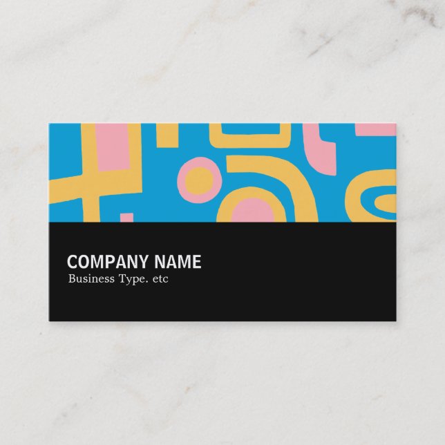 Halfway - Abstract 170914 Business Card (Front)