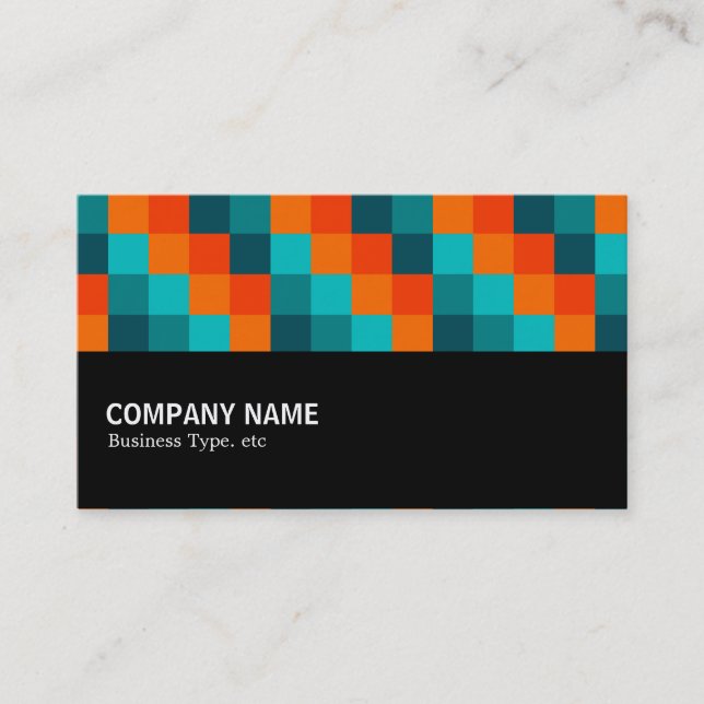 Halfway - Color Squares 01 Business Card (Front)