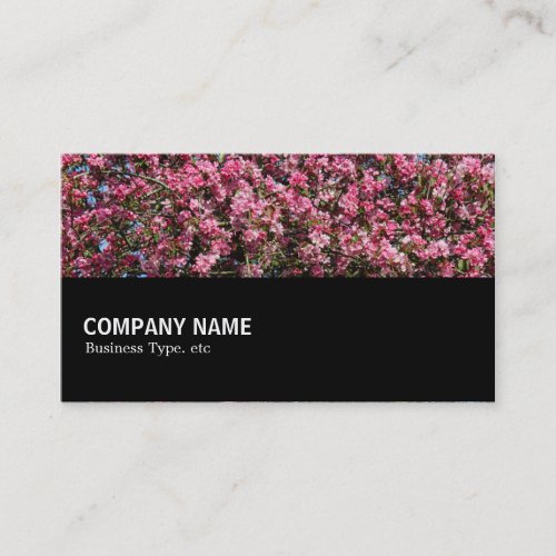 Halfway _ Pink Cherry Blossom Business Card