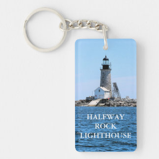 Halfway Rock Lighthouse, Maine Keyring