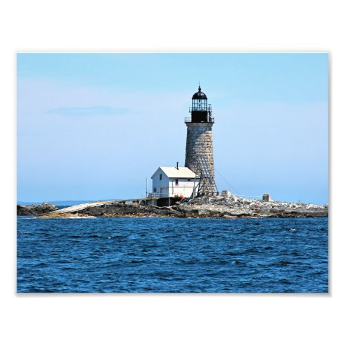 Halfway Rock Lighthouse Maine Photo Print