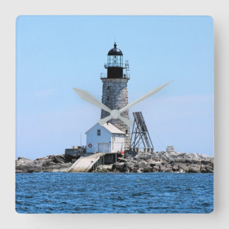 Halfway Rock Lighthouse, Maine Wall Clock