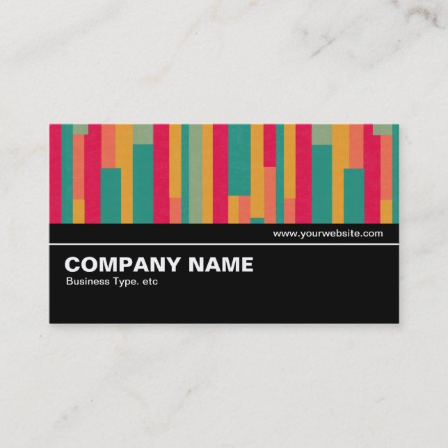 Halfway V2 017 - Abstract 240113 Business Card (Front)