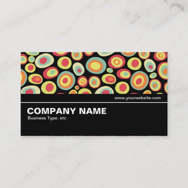 Halfway V2 024 - Abstract 220213 Business Card (Front)