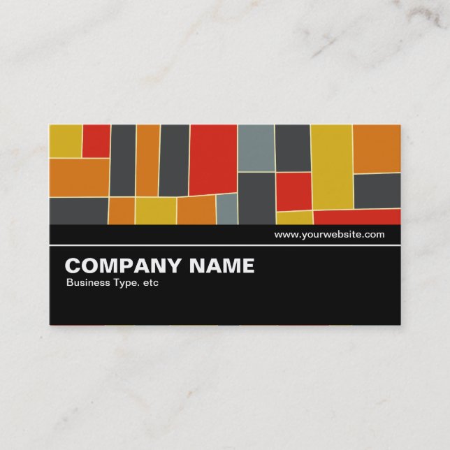 Halfway V2 026 - Abstract 240413 Business Card (Front)