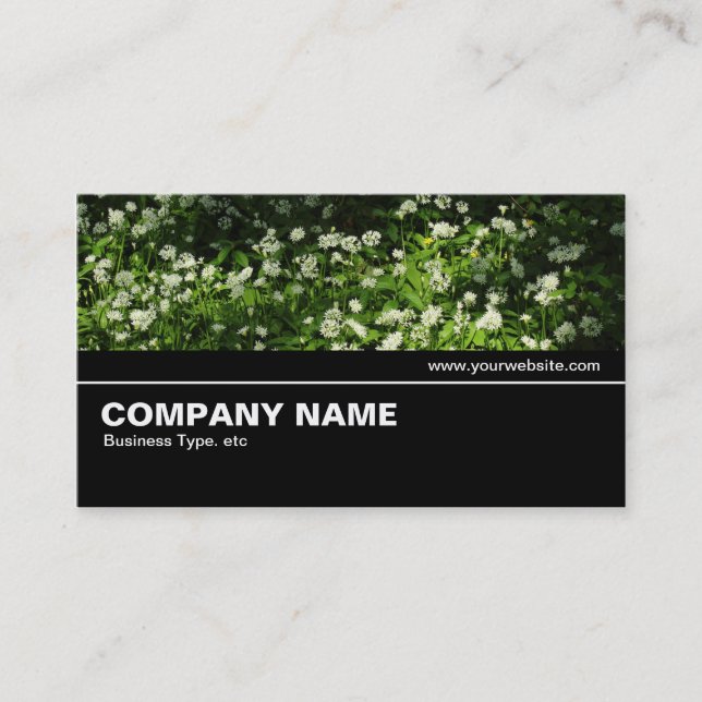 Halfway V2 026 - Wild Garlic Business Card (Front)