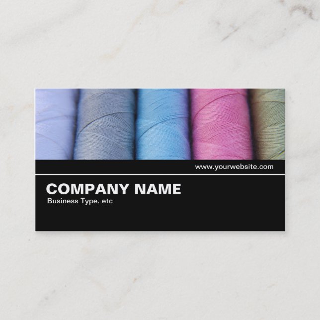 Halfway V2 - Reels of Cotton Business Card (Front)
