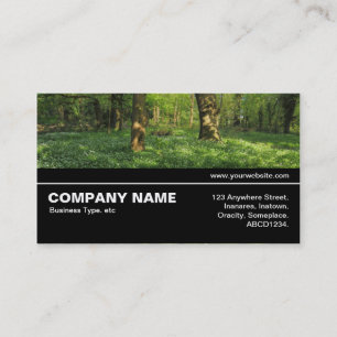 Halfway V3 038 - Spring in the Woods Business Card