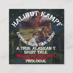 Halibut Kampf Captain Dan's Prologue Enclosure Card