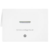 Halibut Mortuary Cards (Back Horizontal)