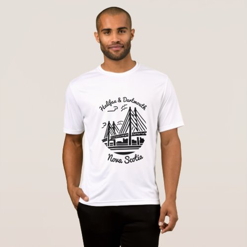 Halifax and Dartmouth Nova Scotia shirt bridge
