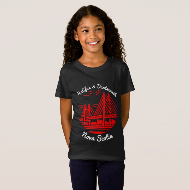 Halifax and Dartmouth Nova Scotia shirt bridge (Front Full)