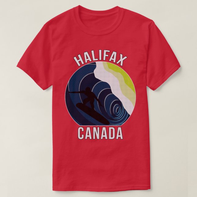 Halifax Canada T-Shirt (Design Front)