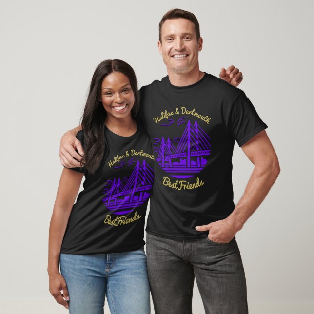 Halifax & Dartmouth Bestfriends Nova Scotia T-Shir T-Shirt (Unisex)