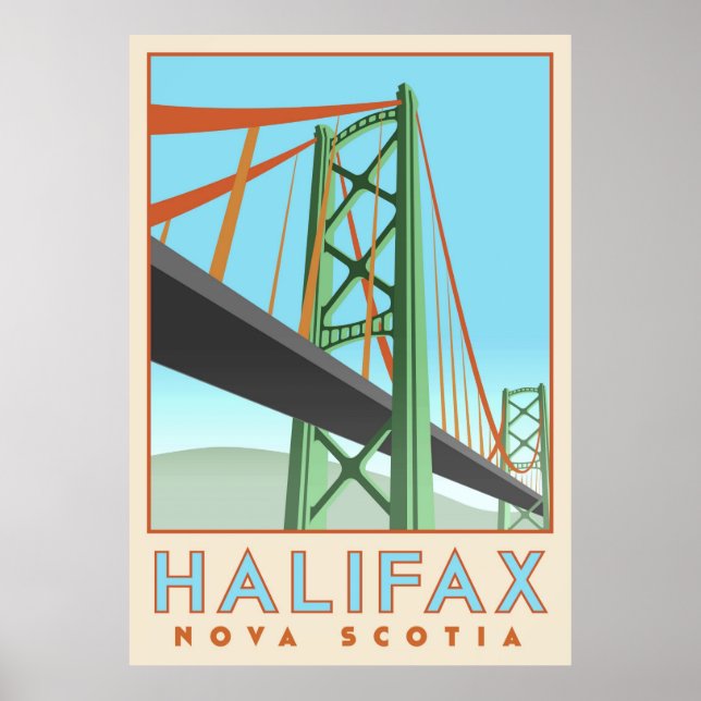 Halifax Deco Poster (Front)