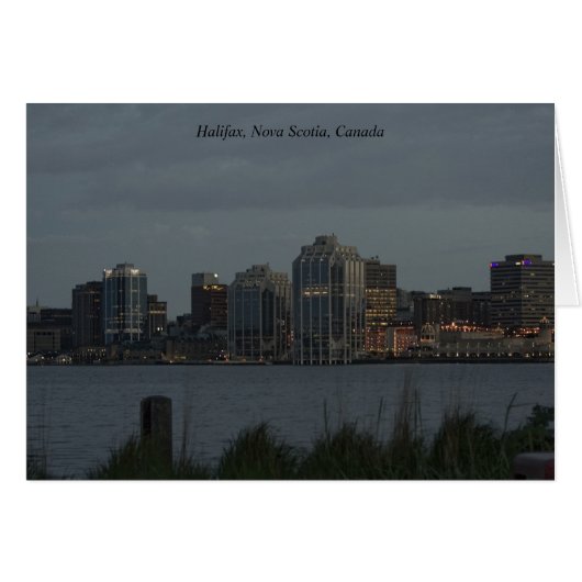 Halifax Harbour Card (Front Horizontal)