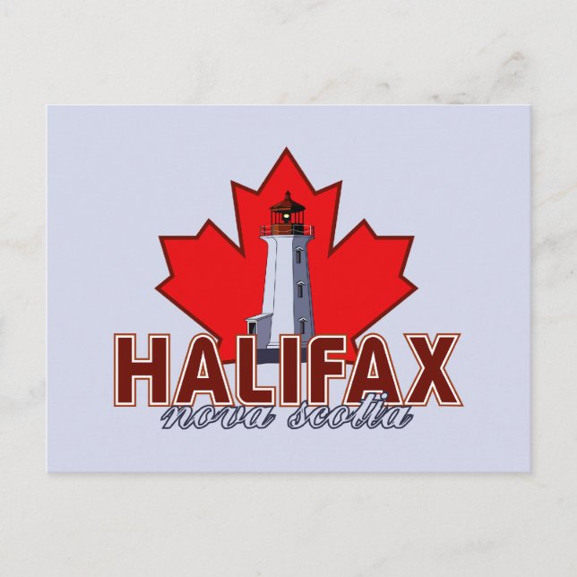 Halifax Lighthouse Postcard (Front)
